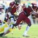 South Carolina cornerback Jimmy Legree slips past Michigan wide receiver Drew Dileo after intercepting a pass in the first quarter of the Outback Bowl at Raymond James Stadium in Tampa, Fla. on Tuesday, Jan. 1. Melanie Maxwell I AnnArbor.com